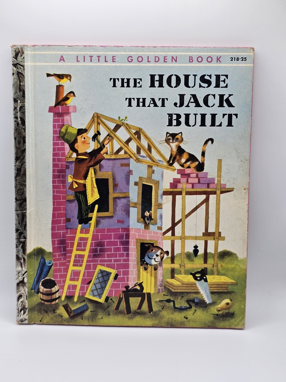 LITTLE GOLDEN BOOK: The House That Jack Built (1954 Early Printing)